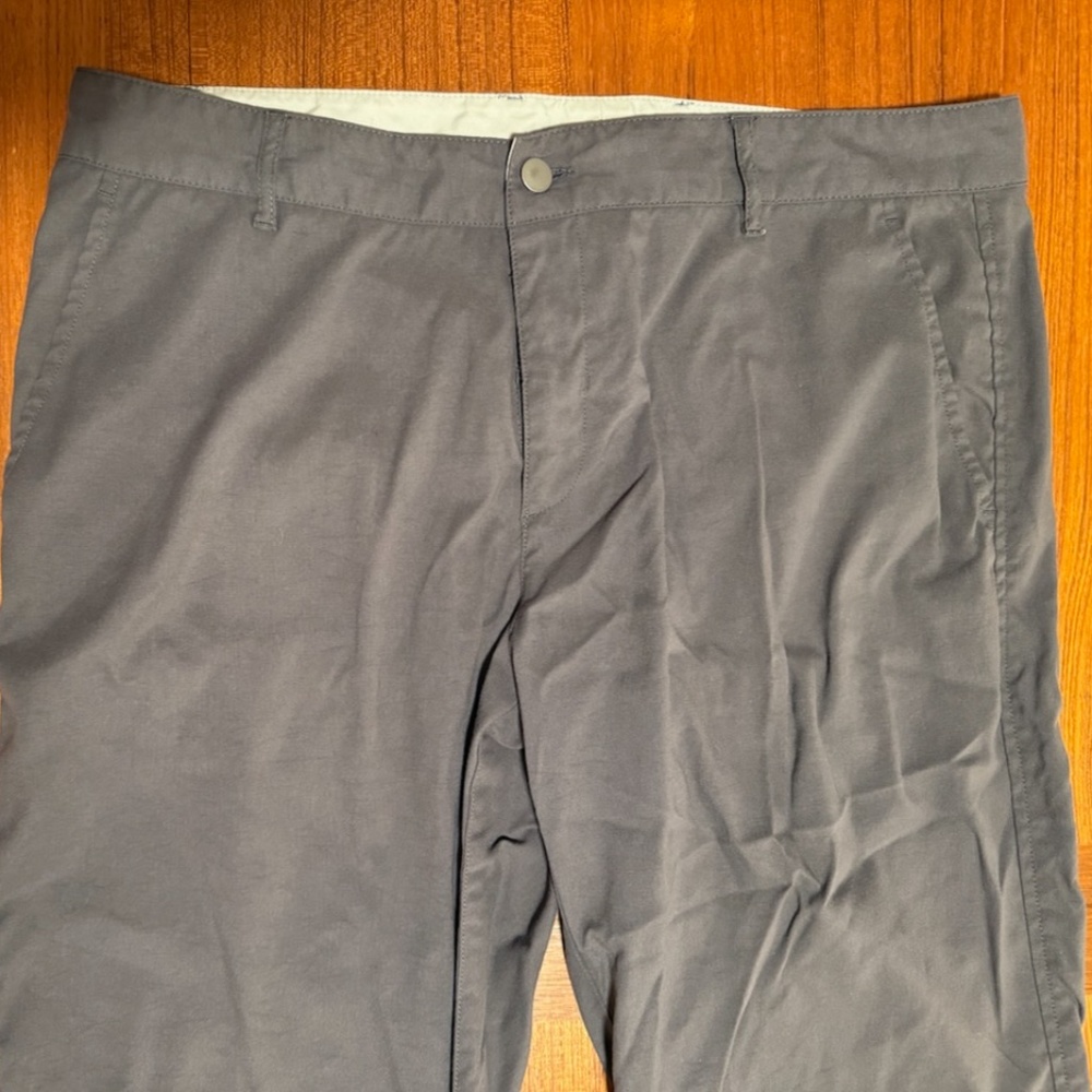 Outlier two way stretch nylon straight fit pants